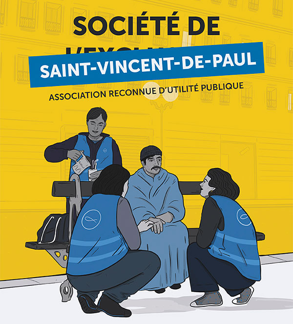 La Société Saint-Vincent-de-Paul association reconnue d'utilité publique