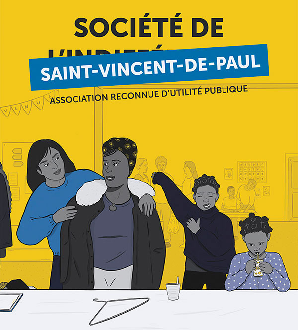 La Société Saint-Vincent-de-Paul association reconnue d'utilité publique